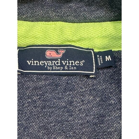 Vineyard Vines Performance Shep Shirt Quarter Zip Sweater Men’s Size Medium - Picture 4 of 11